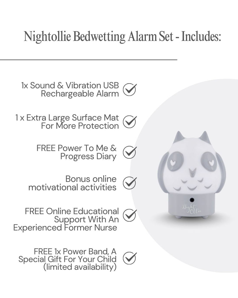 Nightollie Bedwetting Alarm - Owl