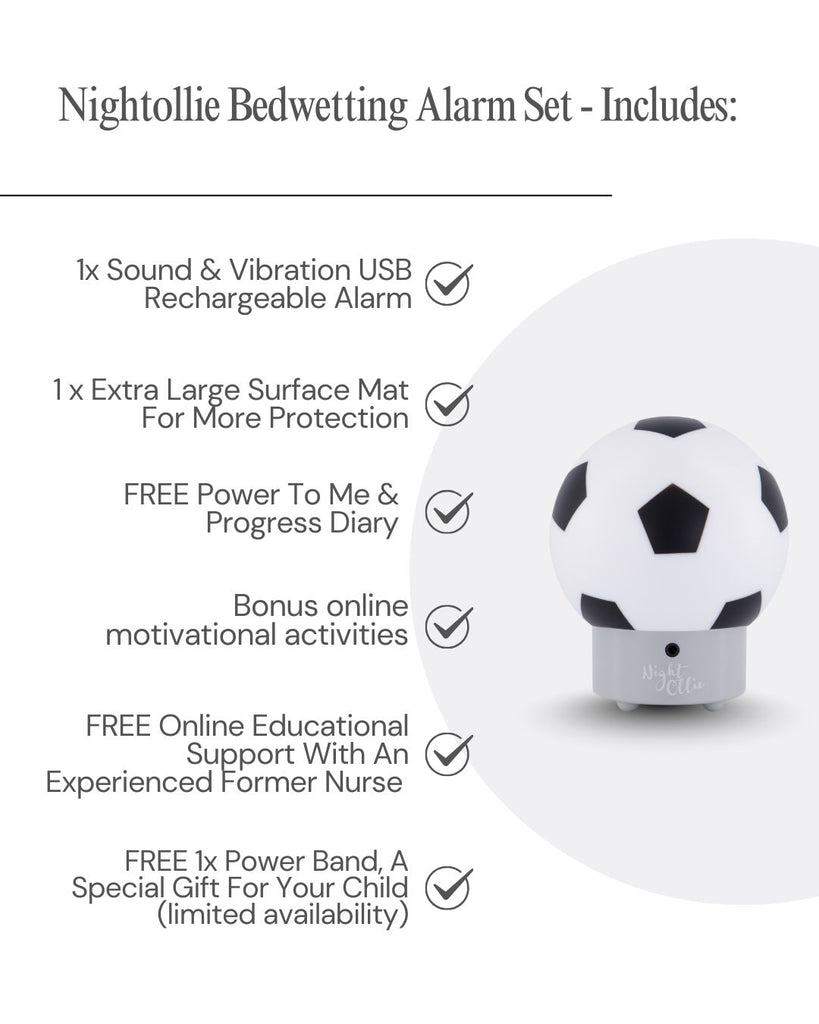 Nightollie Bedwetting Alarm - Soccer Ball